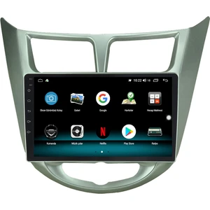 Hyundai Accent Blue Android 10 Carplay Özellikli Navigasyon Multimedya Ekran 2gb Ram + 32GB HDD