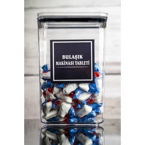 Bulaşık Makinası Tablet Kutusu/kavanozu 2900ML