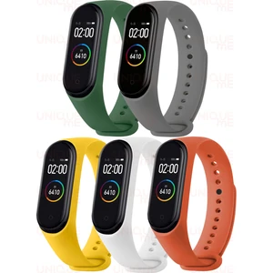 Xiaomi Mi Band 3 ve Mi Band 4 Uyumlu Yüksek Kalite Silikon Kordon Seti
