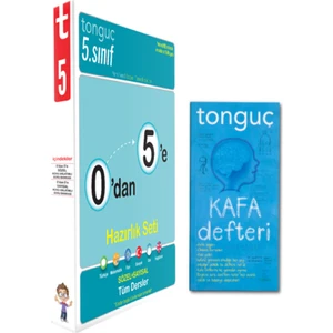 Tonguç Akademi 0'dan 5'e Konu Anlatımlı Soru Bankası Seti - Kafa Defteri