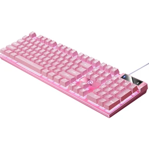 Klavye USB Geçidi Anti Görle Anti Pencereler Pembe (Yurt Dışından)