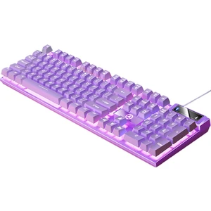Mekanik Oyun Klavyesi USB LED Aydınlatma Oyun Ofisi  (Yurt Dışından)
