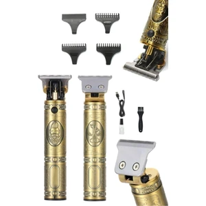 V-085 T-Bıçak Komple Vucüt Kılı Traş Saç Ense Sakal Çizim Lazer Epilasyon Öncesi Tıraş Makinesi