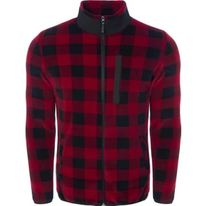 Ghassy Co. Erkek Oduncu Ekose Tam Fermuarlı 3 Cepli Outdoor Polar Ceket