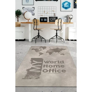 Koyu Renkli Halı Ofis Halısı Pamuklu Dokuma Tabanlı Yıkanabilir Dekoratif Home Office Halı