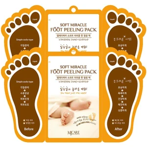 Mjcare Miracle Foot Peeling Pack - Mjcare Çorap Tipi Ayak Peeling Maskesi 2'li