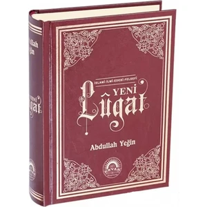 Yeni Lügat  - Abdullah Yeğin Kod 478 (Ciltli)