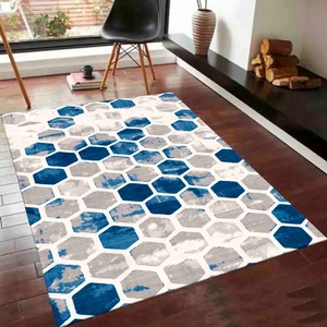 Dekoratif Özel Tasarım Modern Yıkanabilir Ince Kaymaz Taban Trend Oda Halısı