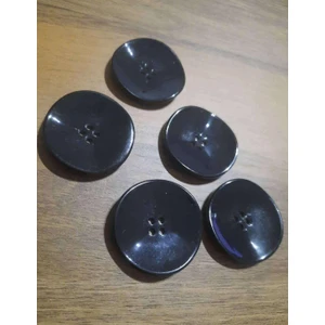 düğme 4 CM SİYAH 1 PAKET 10ADET