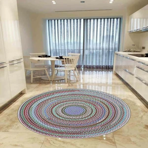 Dekoratif Özel Tasarım Modern Yıkanabilir Ince Kaymaz Taban Trend Oda Halısı