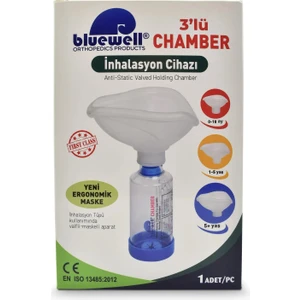 Aerochamber 3 Boy Inhalasyon Cihazı