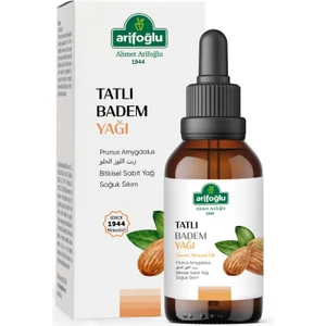 Saf Doğal Tatlı Badem Yağı 50 ml