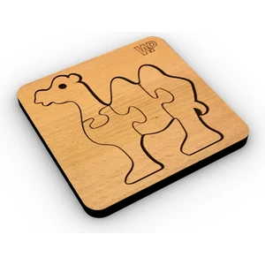 1 Fark - Ahşap Eğitici Puzzle - Hayvanlar Serisi