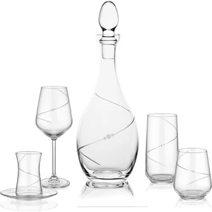 Elegance 61 Parça 12 Kişilik Bardak Seti - Taşsız ve Sade Çeyiz Takımı