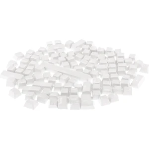 108Pcs/Set Abs Saydam Anahtar Kapakları Mekanik Klavye Için Değiştirme Diy Beyaz (Yurt Dışından)