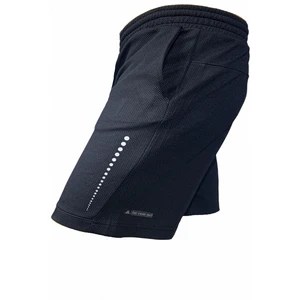 Erkek Siyah Beyaz Damla Baskılı Hafif Telefon Cepli Günlük Spor Fitness Koşu Şortu