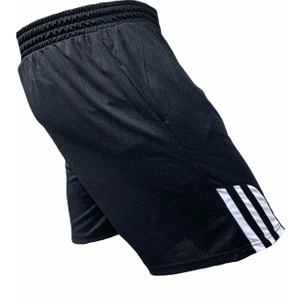 Erkek Siyah Beyaz Ultra Hafif Telefon Cepli Günlük Spor Fitness Koşu Şortu