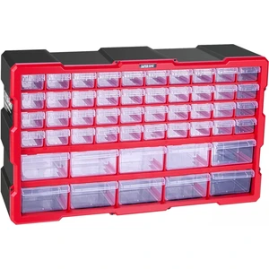 Super Bag 50'li Büyük Monoblok Çekmece Seti Düzenleyici Hobi Çok Amaçlı Organizer Kutusu
