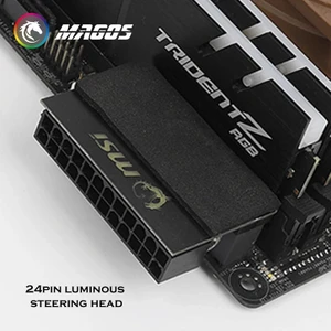 OEM Asus, Gigabyte, Msı Loglolu Atx Güç Kaynağı 24 Pin Işıklı Konnektör Başlık