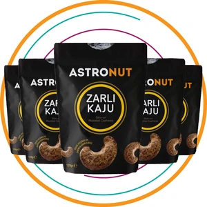 Astronut Zarında Kavrulmuş Kaju 120 gr (5 Adet)