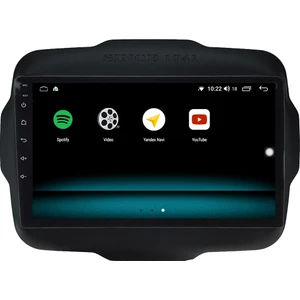 Jeep Renegade Android 10 Carplay Özellikli Navigasyon Multimedya Ekran 2gb Ram + 32GB HDD