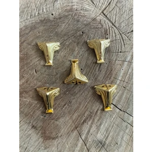 Sarı Kutu Ayagı Dekoratif Mini Kutu Ayak Kelebek Ayak 100 Adet