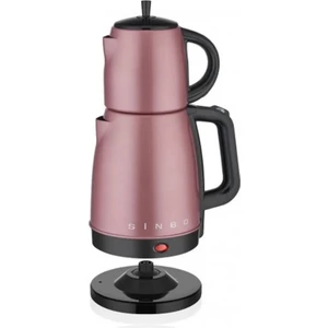 STM-5832 Elektrikli Paslanmaz Çay Makinesi Rose Gold Tea Maker