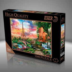 Puzzle 1000 Parça 68X48 cm Heaven In Paris