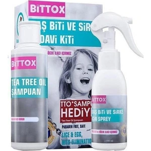 Bi T  Spreyi + Şampuan 100ML + Çelik Tarak