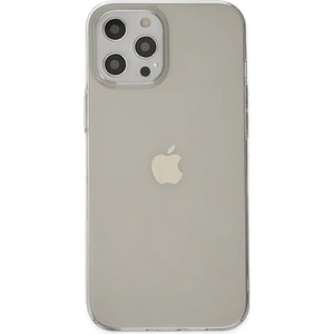 Happycase iPhone 12 Pro Max Kılıf Pc Sert Şeffaf Kapak - Şeffaf