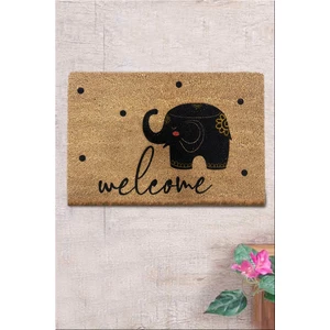 Chilai Home Coco Slony 40X60 cm Doğal Koko Kıl Paspas,hindistan Naturel Kapı Önü Paspası