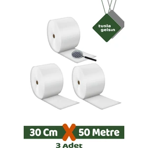 Tuşla Gelsin Balonlu Naylon 30cmx50mt ( 3'lü )