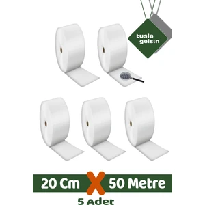 Tuşla Gelsin 20 cm x 50 mt Balonlu Naylon ( 5'li Paket )