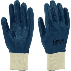 E-206-B Nitril Eldiven Mavi No:9