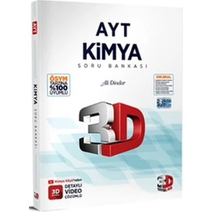 3D Yayınları AYT Kimya Soru Bankası - AYT Soru Bankası