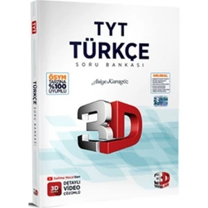 3D Yayınları TYT Türkçe Soru Bankası - TYT Soru Bankası