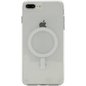 Apple iPhone 8 Plus Kılıf Magsafe Şarj Özellikli Şeffaf Sert Pc Zore Embos Kapak
