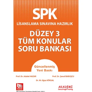 Akademi Consulting Training SPK Düzey 3 Tüm Konular Soru Bankası