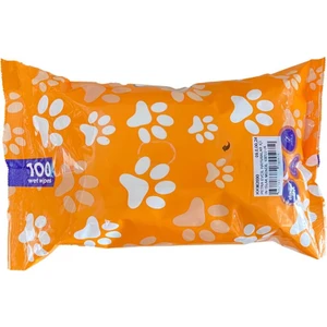 Pet Corn Kedi, Köpek ve Kemirgenler İçin Temizlik Mendili 100lü