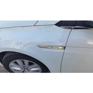 Omsa Renault Megane 4 Hb Krom Çamurluk Sinyal Çıtası 2 Parça 2021 ve Sonrası