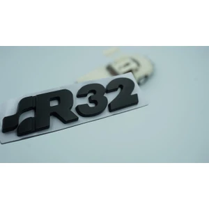 DK Tuning Volkswagen Golf R32 Mk4 Mk5 Bagaj Yazı Logo Amblem 3m 3D (#1385635993)