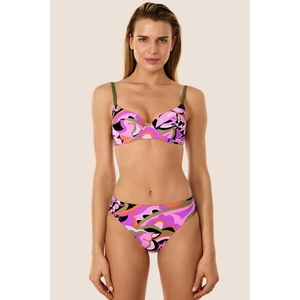 40218 Pembe Toparlayıcı Bikini Takımı