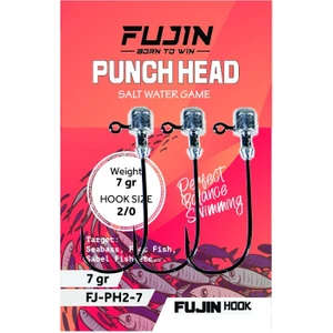 Punch Head Jig Head Fj-Ph #2/0 7gr