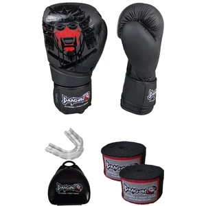 Yakuza Boks Eldiveni,şeffaf Dişlik ve 3,5 Metre Elastik Bandaj 3'lü Set