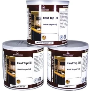 Borma Wachs Masif Tezgah Yağı Hard Top 750ML Teak 17