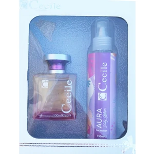 CECİLE EDT 100 ML.AURA+BODY MIST HED