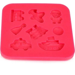 Tinky Winky Silikon Araç Seti Kalıbı