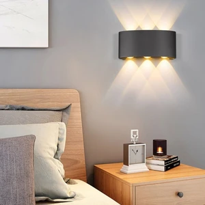 12W Çift Yönlü Dış Mekan LED Aplik 3000K Günışığı