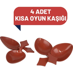 Kaktüskedi Mika Küçük 4 Adet Oyun Kaşığı 714519