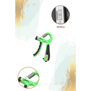 Konforlu 5-60 kg Ayarlanabilir Sayaçlı El ve Bilek Fitness Egzersiz Yay